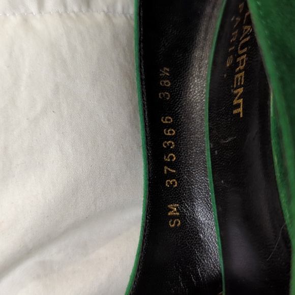 Saint Laurent YSL | suede stiletto pump - Picture 13 of 13